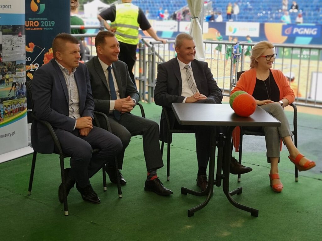 Mistrzostwa Europy w Piłce Ręcznej Plażowej - konferencja prasowa 15 konf pras stare jabłonki