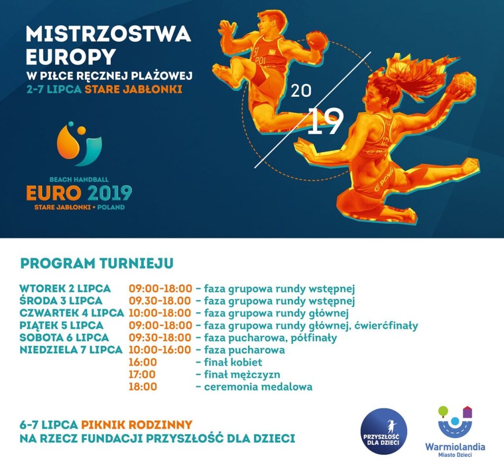 Mistrzostwa Eupeopy W Piłce Ręcznej Plakat