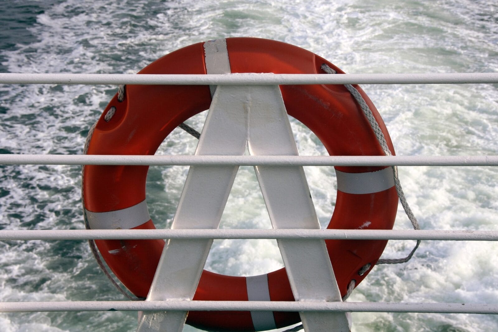 Water Boat Ring Ship Drowning Red 908765