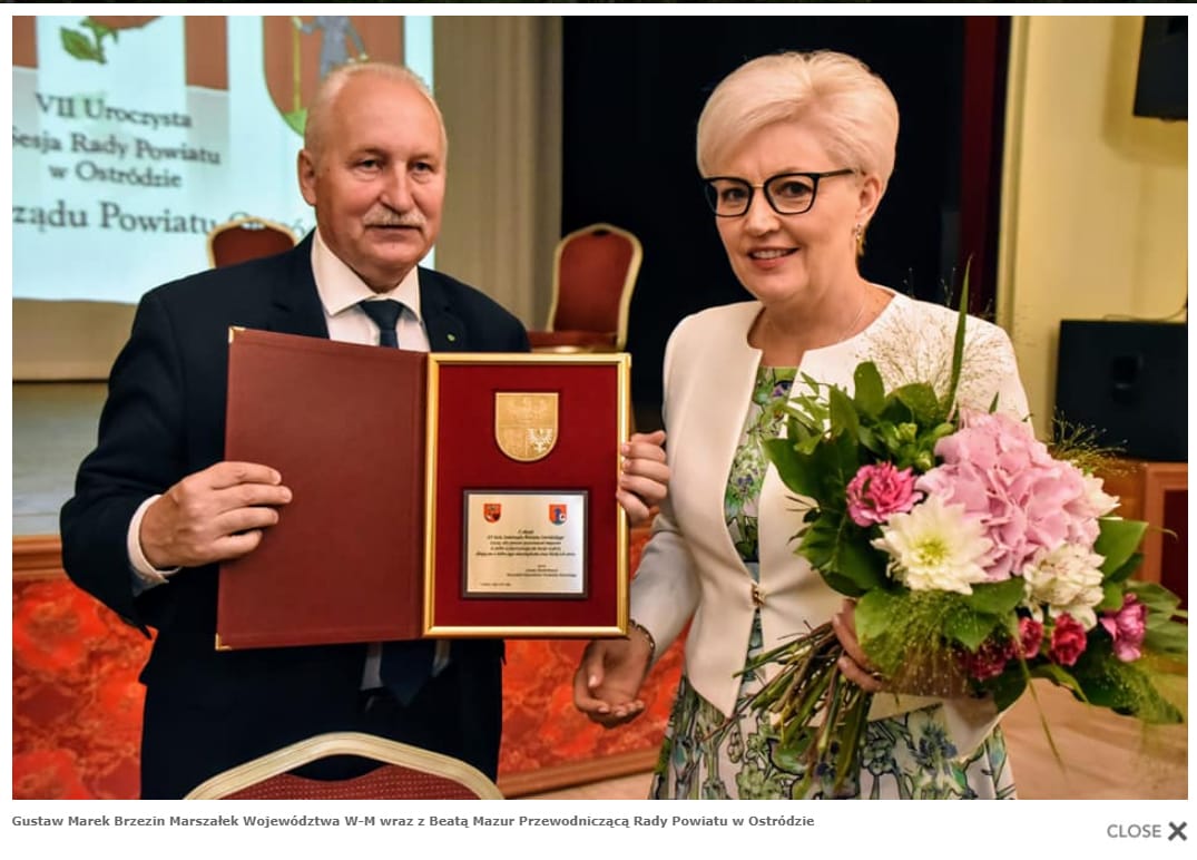 Brzezin Mazur 20 Lecie Screen Powiat Ostródzki