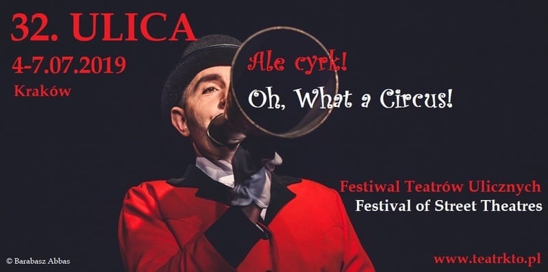 Ostródzki akcent podczas Krakowskiego Festiwalu Teatrów Ulicznych 32. Ulica 16 przebudzeni kraków 2019 ulica 32 1
