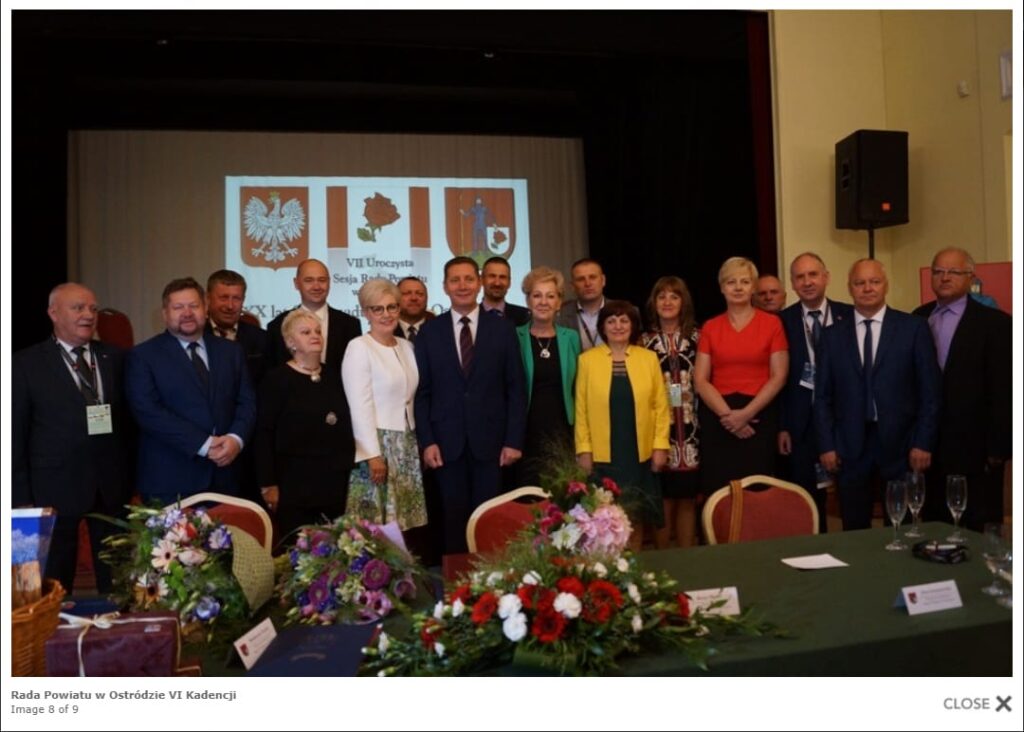 Rada Powiatu Vi Kadencji 20 Lecie Screen Powiat Ostródzki