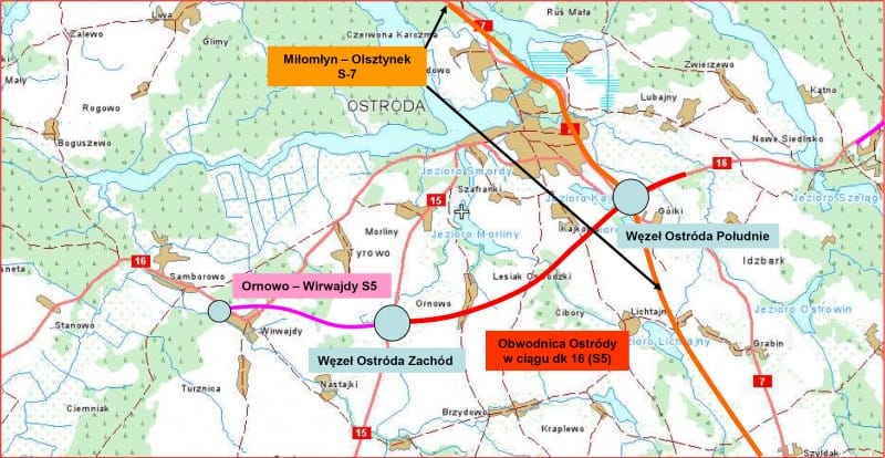 RUSZA PRZETARG NA BUDOWĘ DROGI EKSPRESOWEJ S5 ORNOWO - WIRWAJDY 1 13399