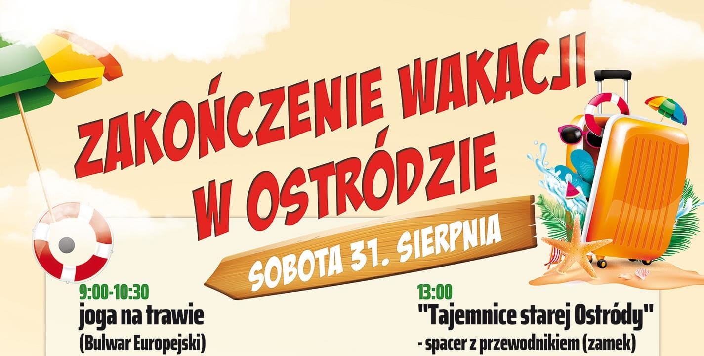 KONIEC WAKACJI? TYLKO W OSTRÓDZIE! 1 69043947 731842957259674 4156087565683785728 O E1567089347514