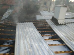 GMINA MORĄG: PALIŁ SIĘ DACH BUDYNKU WIELORODZINNEGO W BOGACZEWIE 5 Img 20190826 Wa0022