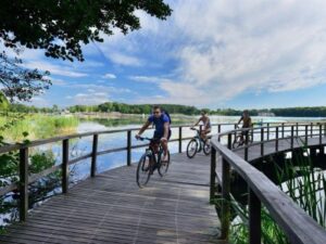 Jezioro Ukiel Rowery Foto