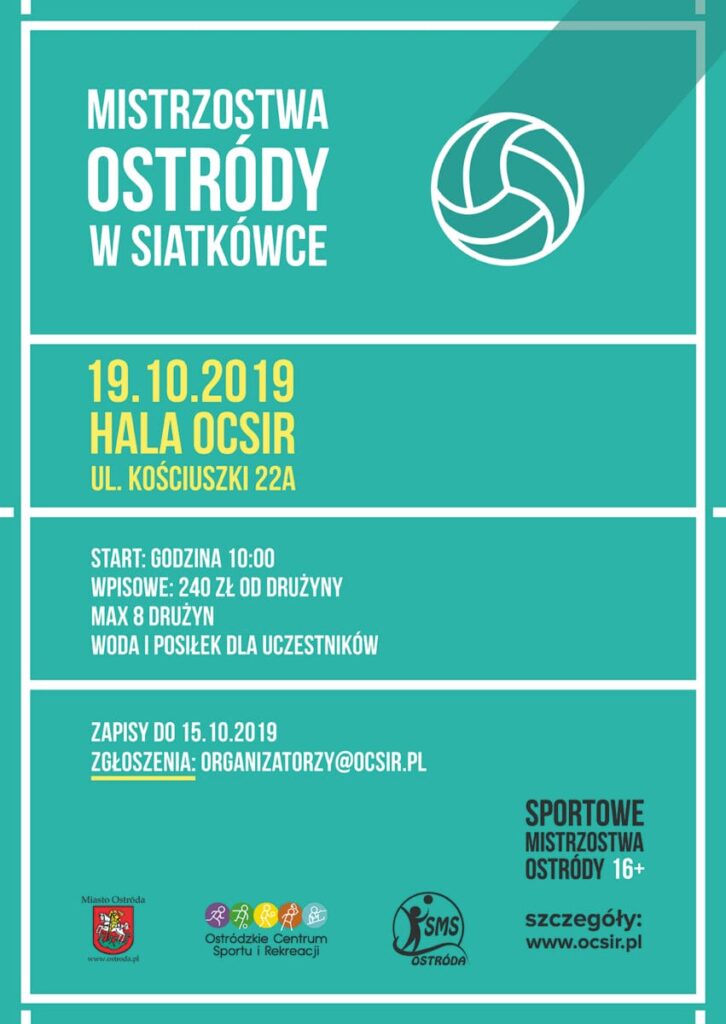 Plakat A2 5Boj Siatkowka