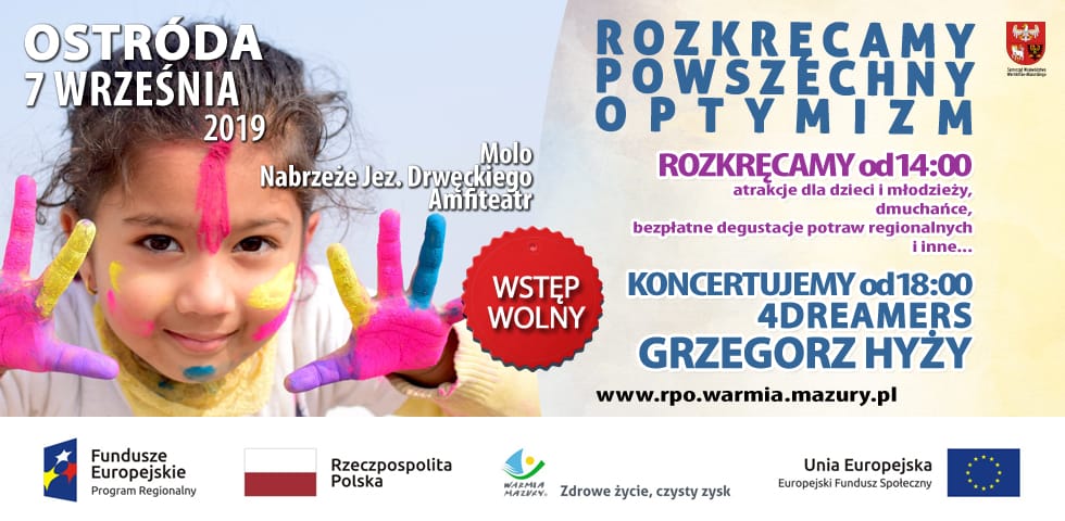 7 WRZEŚNIA W OSTRÓDZIE ROZKRĘCĄ POWSZECHNY OPTYMIZM! 2 Top Landing