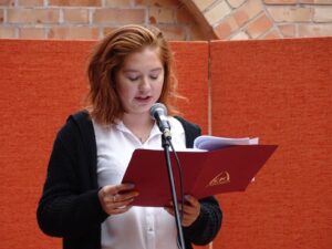 NARODOWE CZYTANIE 2019 NA DZIEDZIŃCU OSTRÓDZKIEGO ZAMKU ZA NAMI 22 Dsc00081