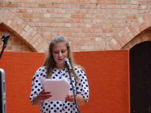 NARODOWE CZYTANIE 2019 NA DZIEDZIŃCU OSTRÓDZKIEGO ZAMKU ZA NAMI 30 Dsc00102