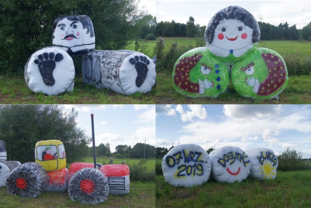 ROLNIK Z ŻONĄ I CIĄGNIKIEM ZAPRASZAJĄ NA DOŻYNKI W ŁUKCIE 18 dożynki