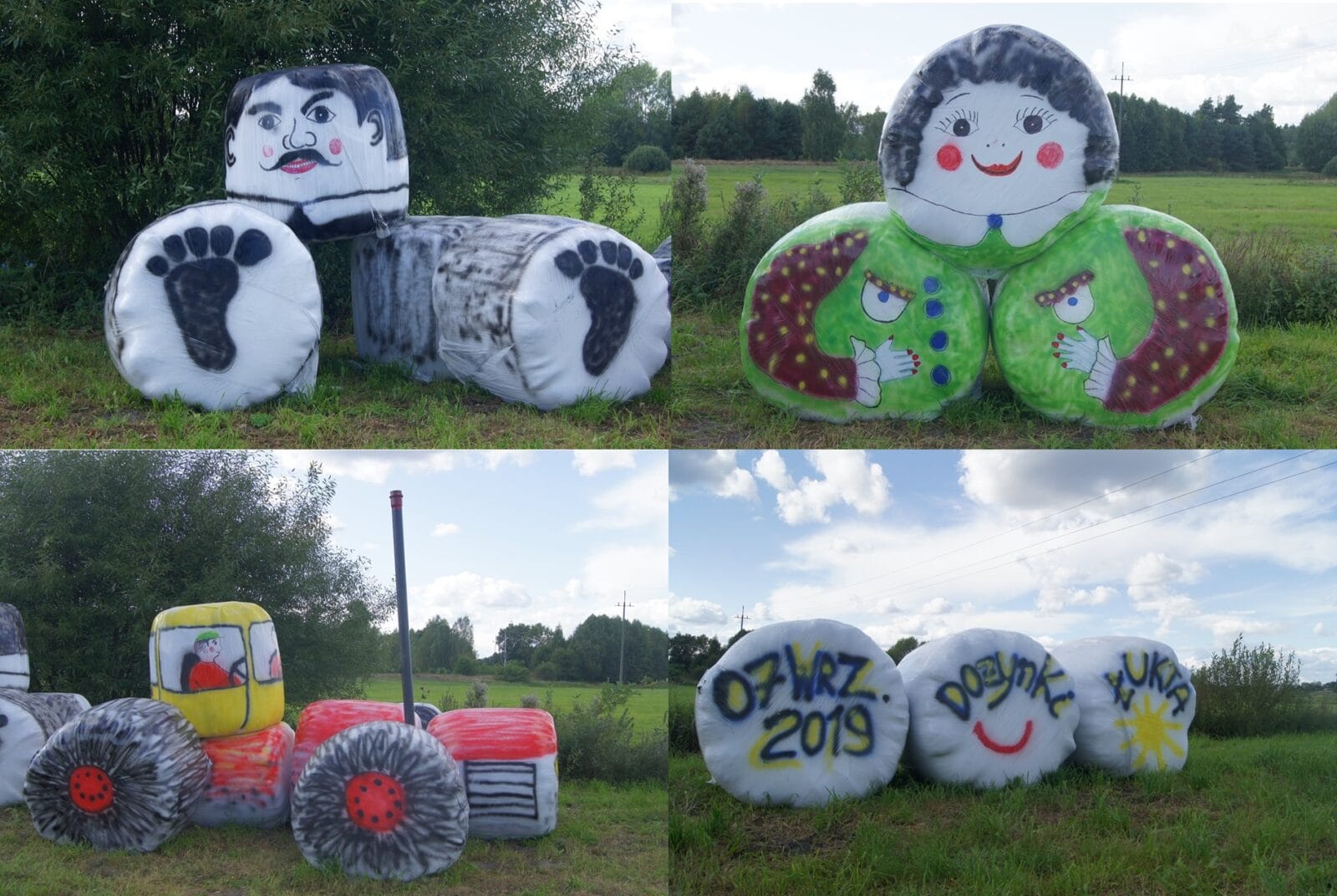 ROLNIK Z ŻONĄ I CIĄGNIKIEM ZAPRASZAJĄ NA DOŻYNKI W ŁUKCIE 1 Dożynki
