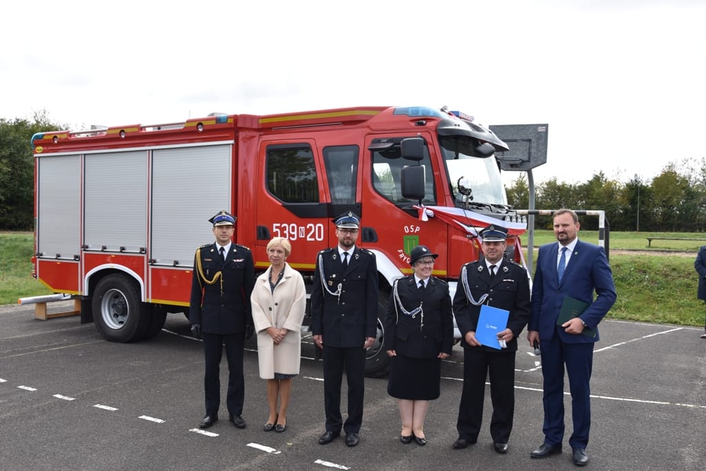 NOWE SAMOCHODY DLA OSP SŁONECZNIK I OSP FRYGNOWO 3 Dsc 0029