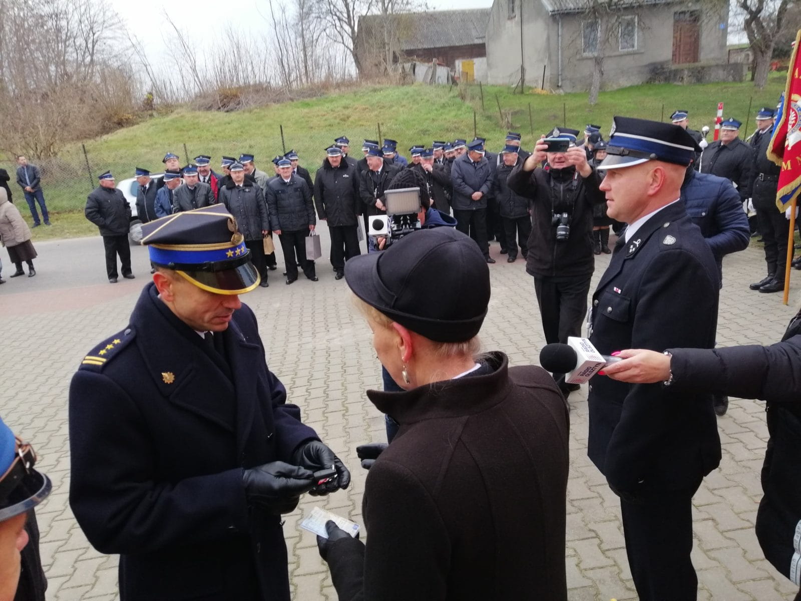 UROCZYSTE PRZEKAZANIE NOWEGO SAMOCHODU STRAŻACKIEGO DLA OSP TURZNICA 15 78100945 539013870012607 4403180457311600640 N