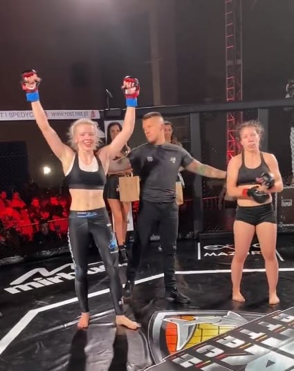 SHARKS ATTACK 3 - PAULINA WIŚNIEWSKA ZWYCIĘŻA, PORAŻKA ALANA SZYMAŃSKIEGO 2 Paulina 1