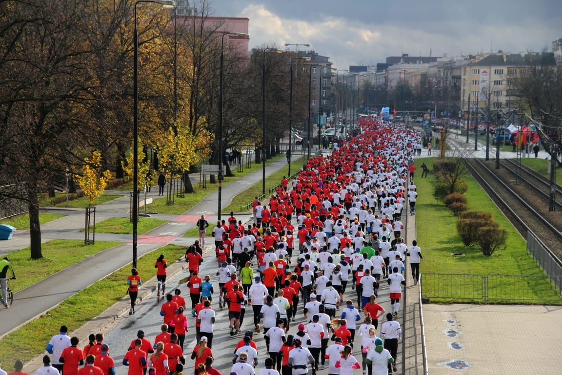 OSTRÓDZIANIE WZIĘLI UDZIAŁ W 31. BIEGU NIEPODLEGŁOŚCI W WARSZAWIE 1 Bn 2017 96