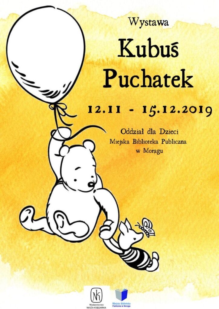 "KUBUŚ PUCHATEK" W BIBLIOTECE W MORĄGU 17 pl kubus