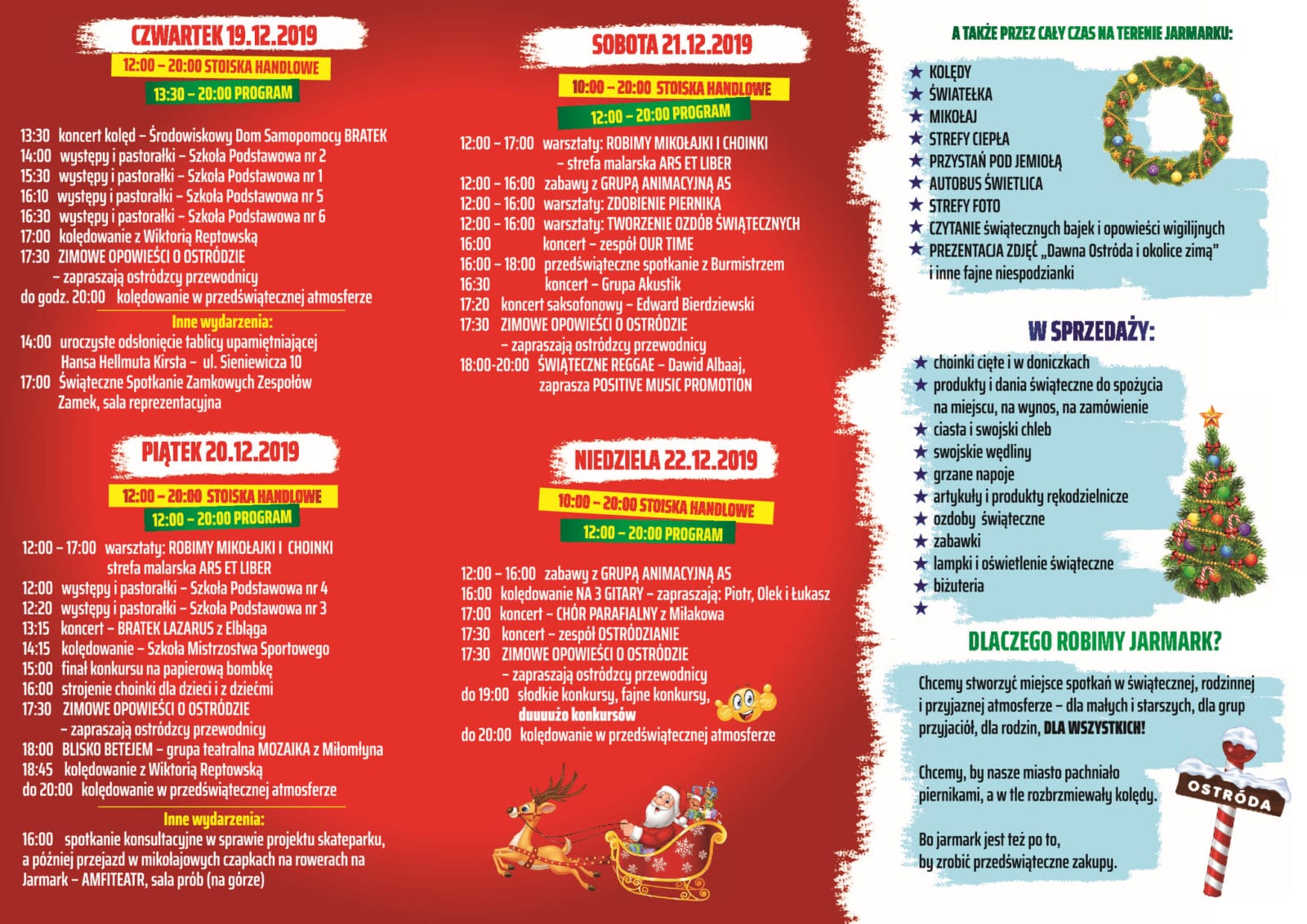 PIERWSZY OSTRÓDZKI JARMARK BOŻONARODZENIOWY TRWA - DZIŚ BĘDZIE SIĘ DZIAŁO! 3 79536494 818676008576368 5571644026928496640 O