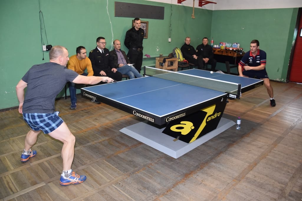 OGN. ERNEST GAMRAT STRAŻACKIM MISTRZEM POWIATU W TENISIE STOŁOWYM 3 Dsc 0034 1