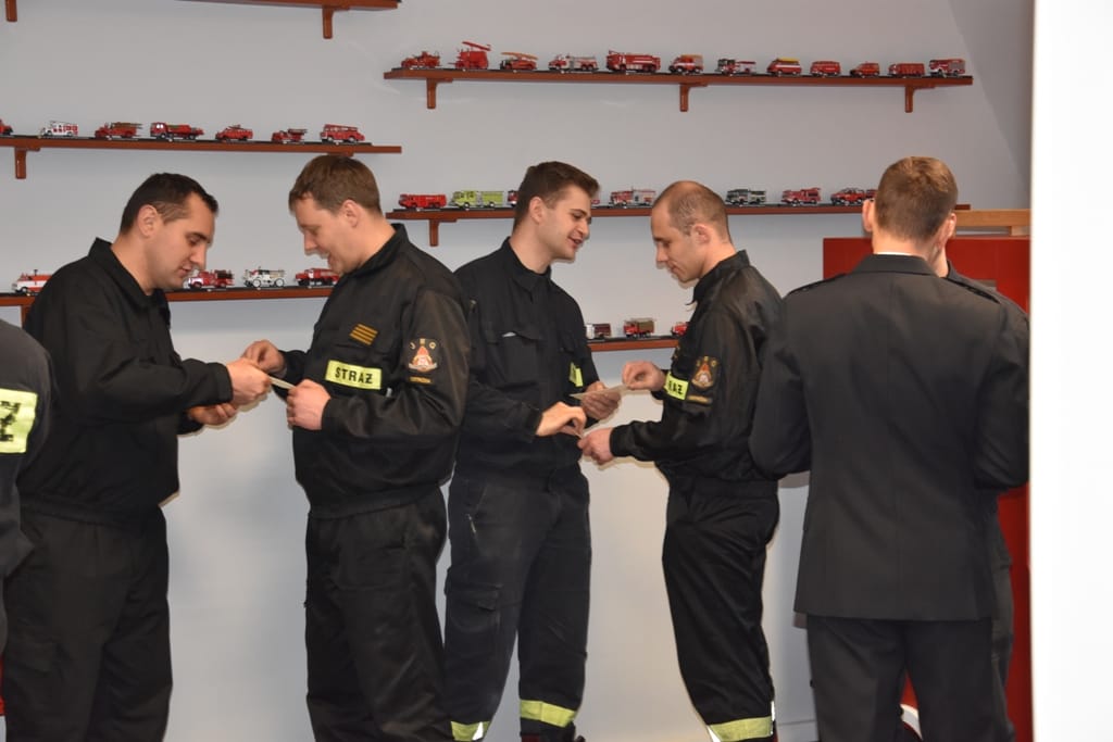 SPOTKANIE OPŁATKOWE W OSTRÓDZKIEJ KOMENDZIE PAŃSTWOWEJ STRAŻY POŻARNEJ 10 Dsc 0119