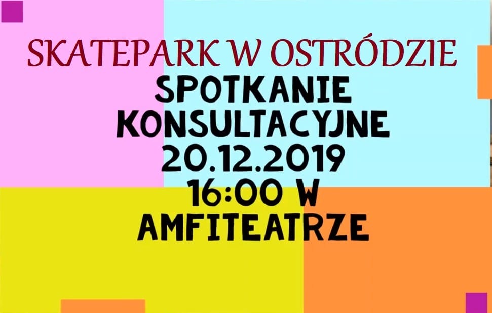 Skatepark W Ostrodzie