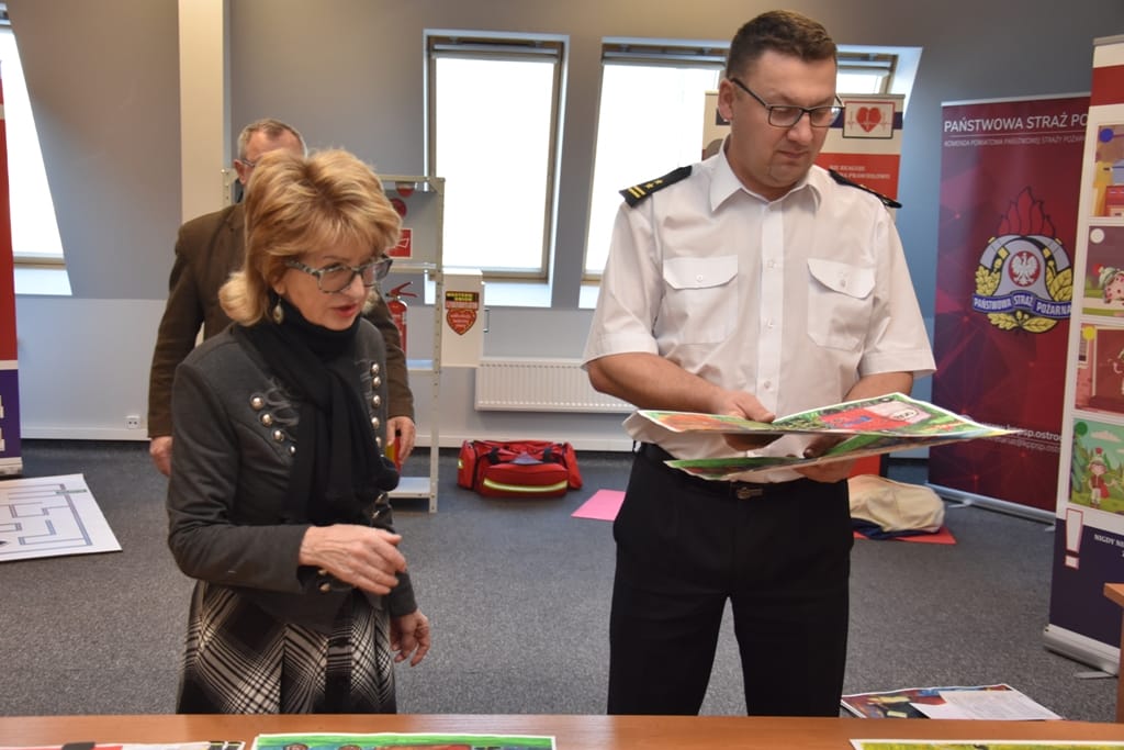 "ZAPOBIEGAM POŻAROM" - WYNIKI KONKURSU PLASTYCZNEGO NA SZCZEBLU POWIATOWYM 7 Dsc 0004 1