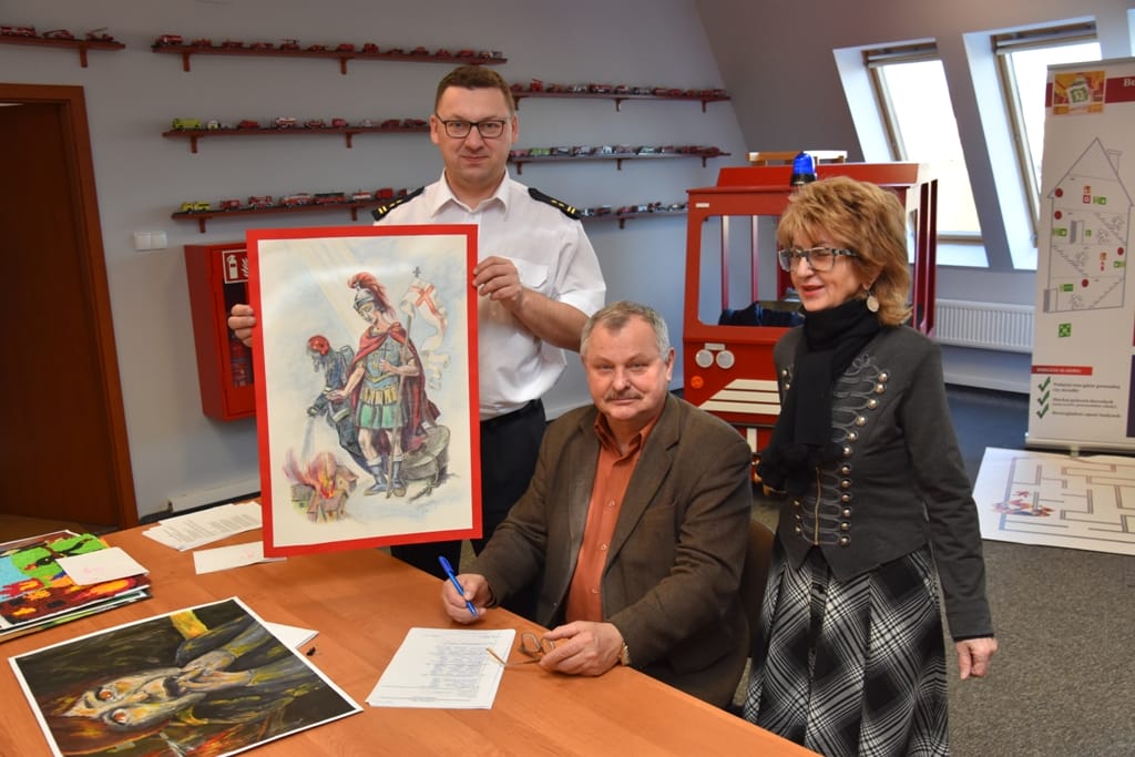 "ZAPOBIEGAM POŻAROM" - WYNIKI KONKURSU PLASTYCZNEGO NA SZCZEBLU POWIATOWYM 1 Dsc 0036 2