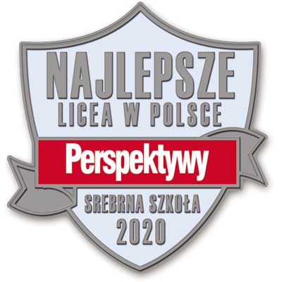 TRZY LICEA Z POWIATU OSTRÓDZKIEGO W OGÓLNOPOLSKIM RANKINGU PERSPEKTYW 2020 2 Srebrne Liceum 2020