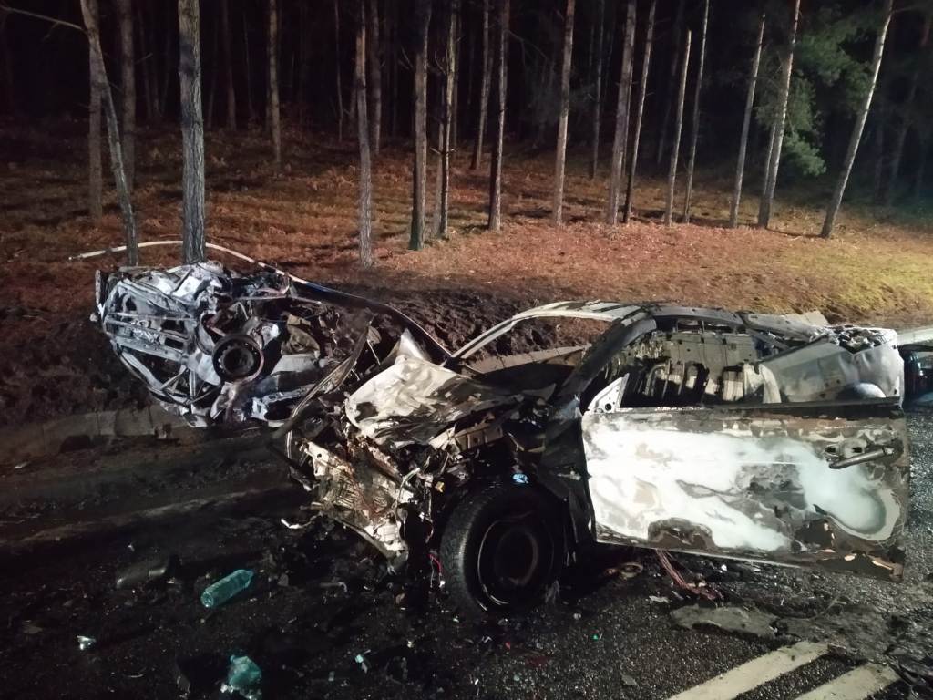 TRAGICZNY WYPADEK NA DK16 W OKOLICY STARYCH JABŁONEK - WIĘCEJ INFORMACJI 2 Img 20200201 Wa0002