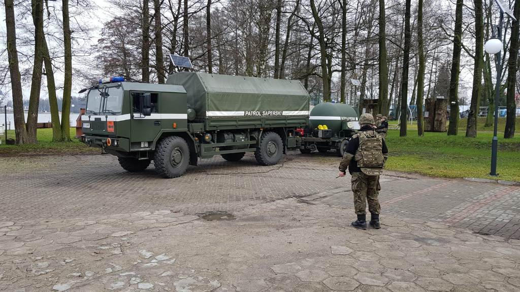 KONIEC AKCJI NA PRZYSTANI SOKOŁA, JEDEN Z ŁADUNKÓW ZDETONOWANO NA MIEJSCU 18 Img 20200220 Wa0001