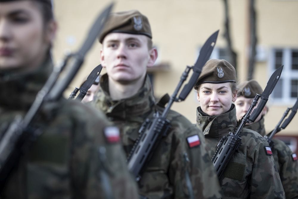 TERYTORIALSI Z POWIATU OSTRÓDZKIEGO ZŁOŻYLI PRZYSIĘGĘ W MORĄGU 3 N3A6602