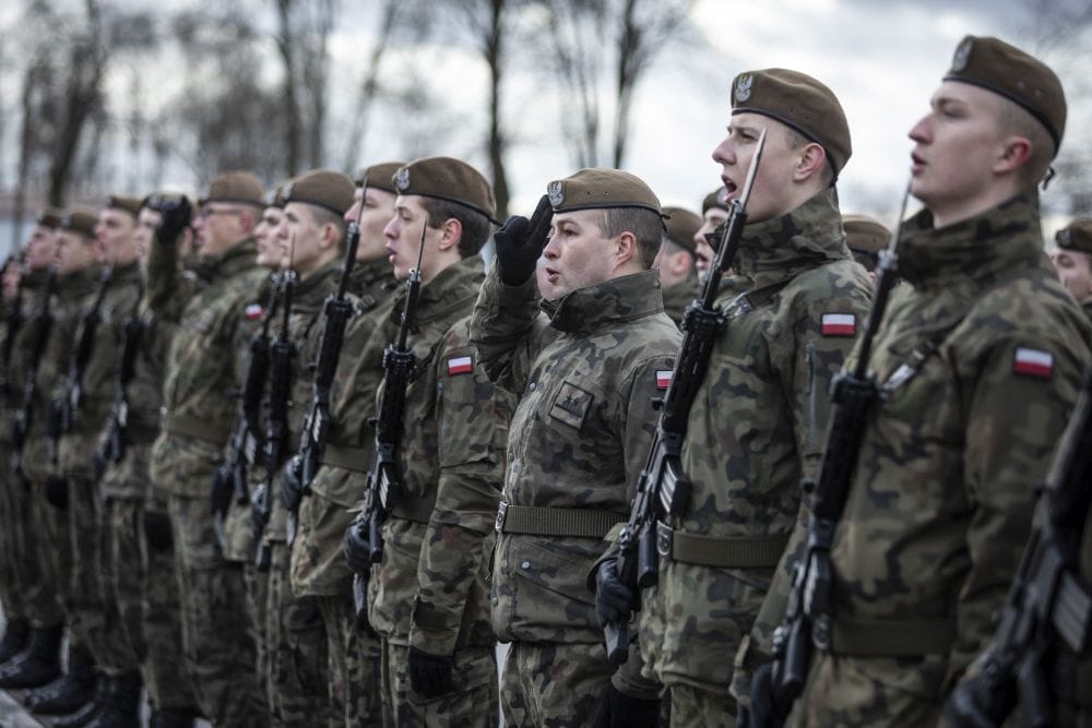 TERYTORIALSI Z POWIATU OSTRÓDZKIEGO ZŁOŻYLI PRZYSIĘGĘ W MORĄGU 4 N3A6766