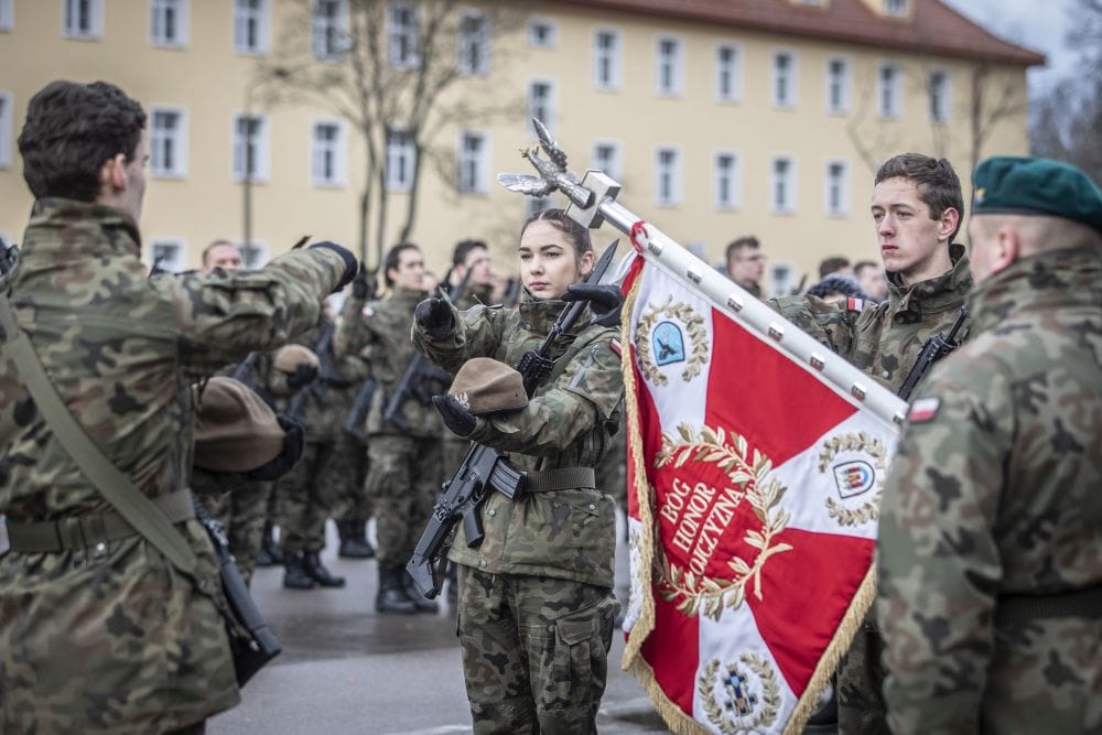 TERYTORIALSI Z POWIATU OSTRÓDZKIEGO ZŁOŻYLI PRZYSIĘGĘ W MORĄGU 1 N3A6835