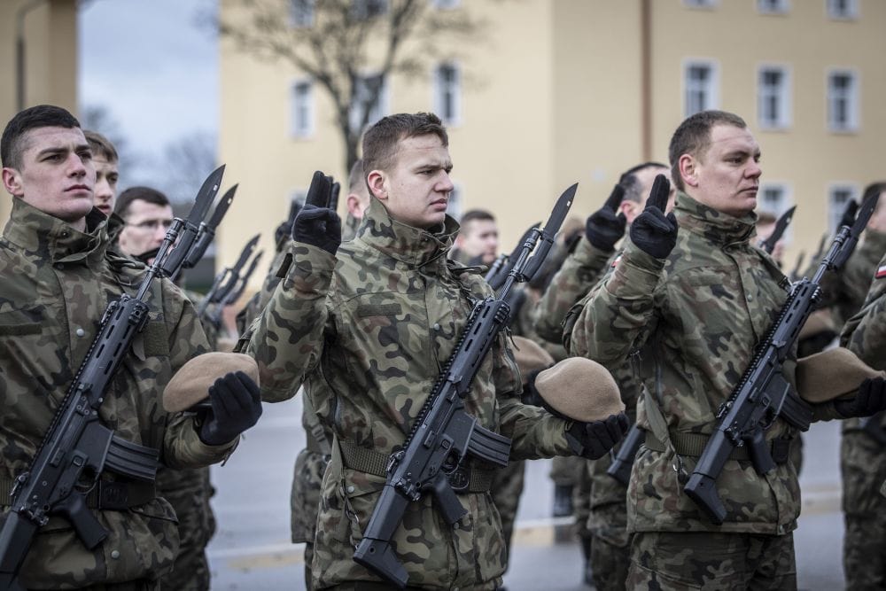 TERYTORIALSI Z POWIATU OSTRÓDZKIEGO ZŁOŻYLI PRZYSIĘGĘ W MORĄGU 7 N3A6849