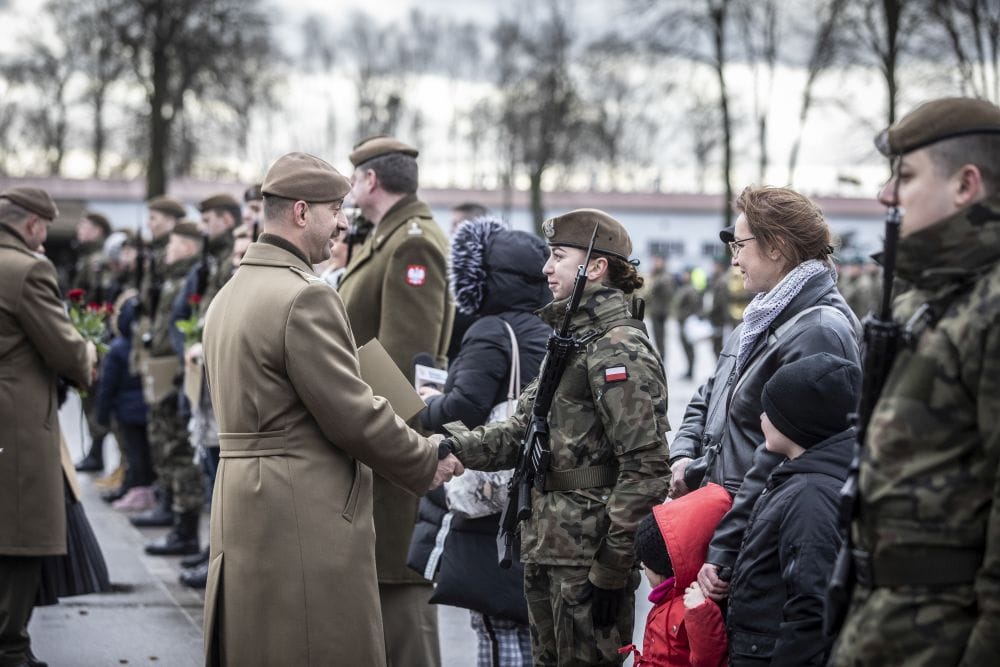 TERYTORIALSI Z POWIATU OSTRÓDZKIEGO ZŁOŻYLI PRZYSIĘGĘ W MORĄGU 9 N3A6937