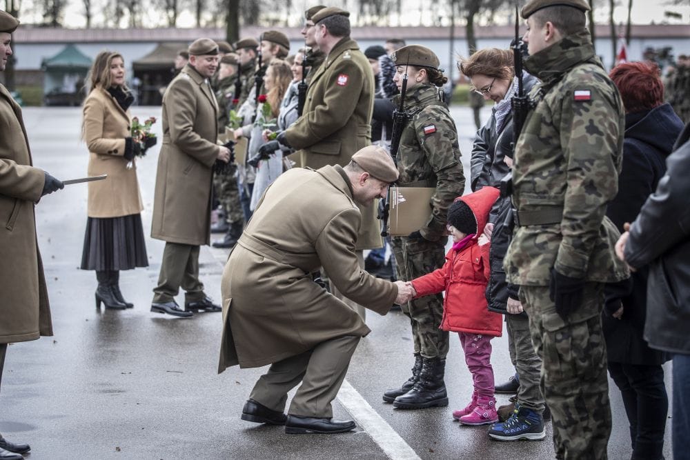 TERYTORIALSI Z POWIATU OSTRÓDZKIEGO ZŁOŻYLI PRZYSIĘGĘ W MORĄGU 10 N3A6940
