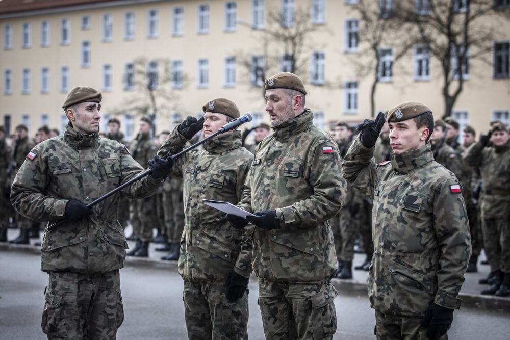 TERYTORIALSI Z POWIATU OSTRÓDZKIEGO ZŁOŻYLI PRZYSIĘGĘ W MORĄGU 12 N3A7079