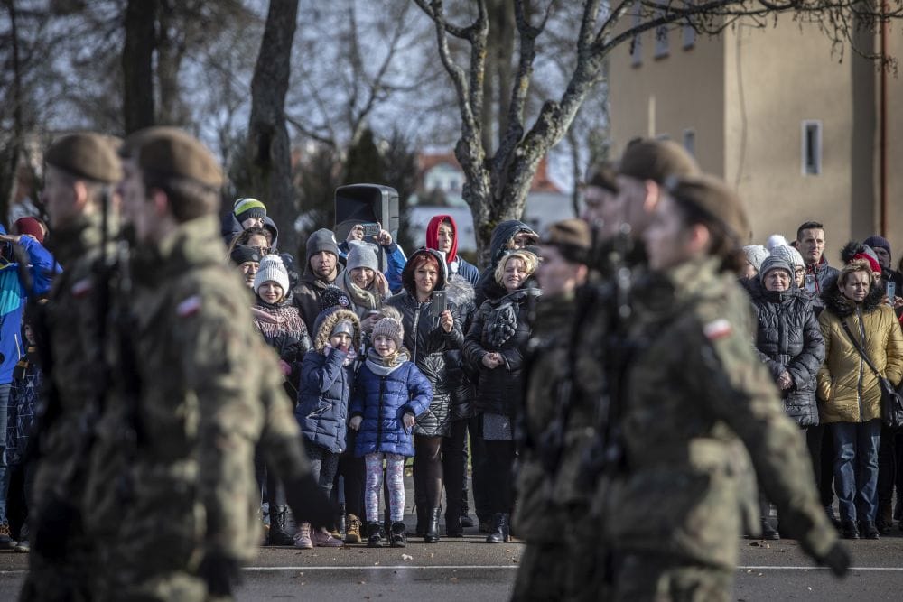TERYTORIALSI Z POWIATU OSTRÓDZKIEGO ZŁOŻYLI PRZYSIĘGĘ W MORĄGU 14 N3A7350