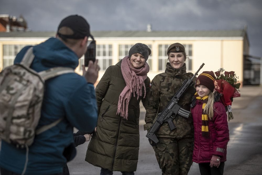 TERYTORIALSI Z POWIATU OSTRÓDZKIEGO ZŁOŻYLI PRZYSIĘGĘ W MORĄGU 15 N3A7464