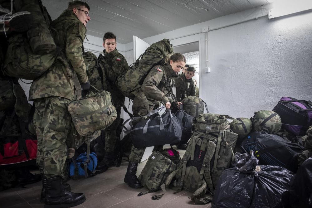 TERYTORIALSI Z POWIATU OSTRÓDZKIEGO ZŁOŻYLI PRZYSIĘGĘ W MORĄGU 16 N3A7593