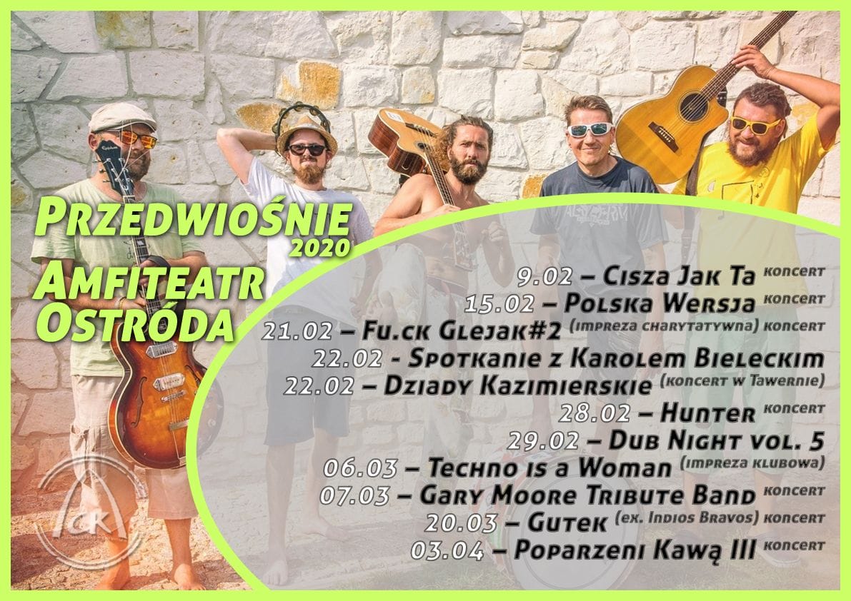 UROZMAICONE KONCERTOWE PRZEDWIOŚNIE W OSTRÓDZKIM AMFITEATRZE 1 Przedwiośnie Amfi