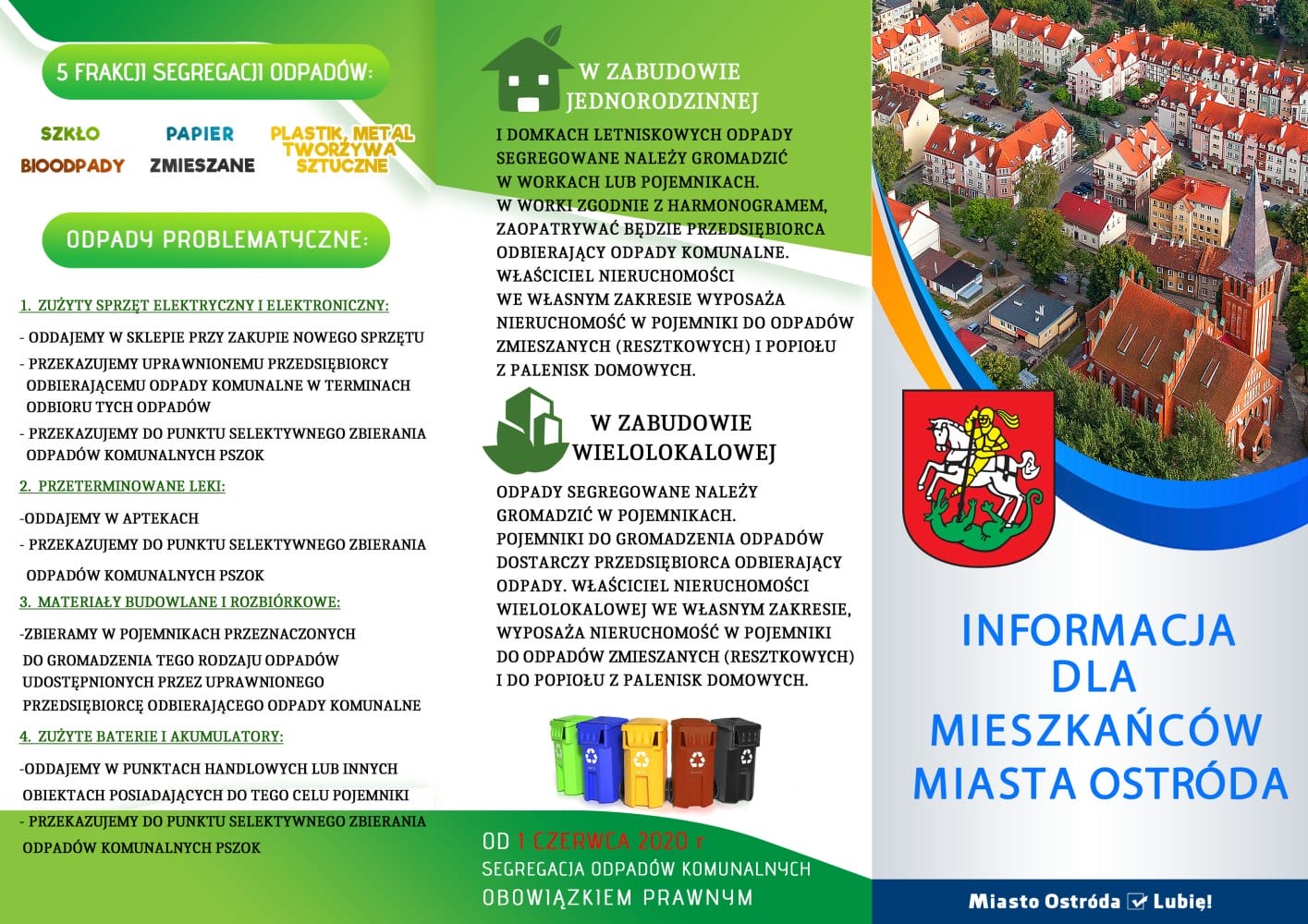 SEGREGACJA ODPADÓW KOMUNALNYCH - WAŻNE INFORMACJE 1 1 2