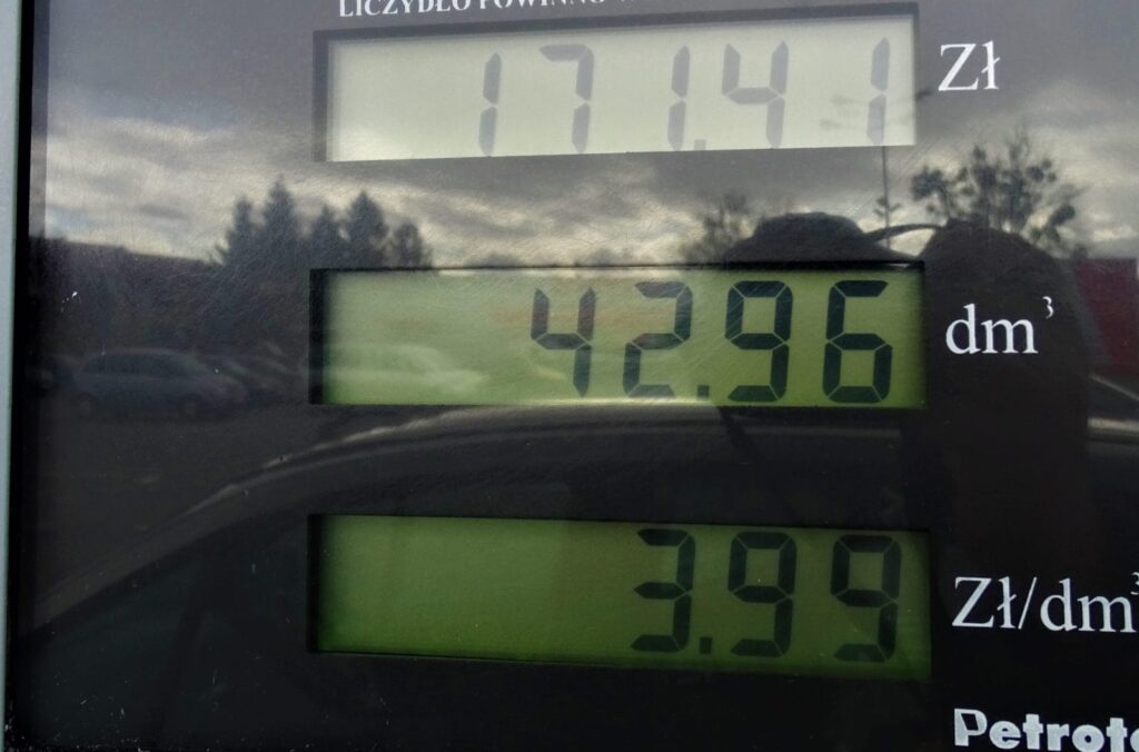 PRZEZ KORONAWIRUSA CENY PALIW SPADAJĄ - W OSTRÓDZIE NAWET 3,99 ZA BENZYNĘ 95! 14 DSC08847