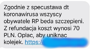 UWAGA NA FAŁSZYWE SMS-Y I OGŁOSZENIA. OSZUŚCI I KORONAWIRUS 3 Pobrane 1