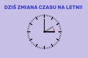 PRZYPOMINAMY! DZIŚ W NOCY ZMIENIAMY CZAS NA LETNI! 15 Zmiana Czasu