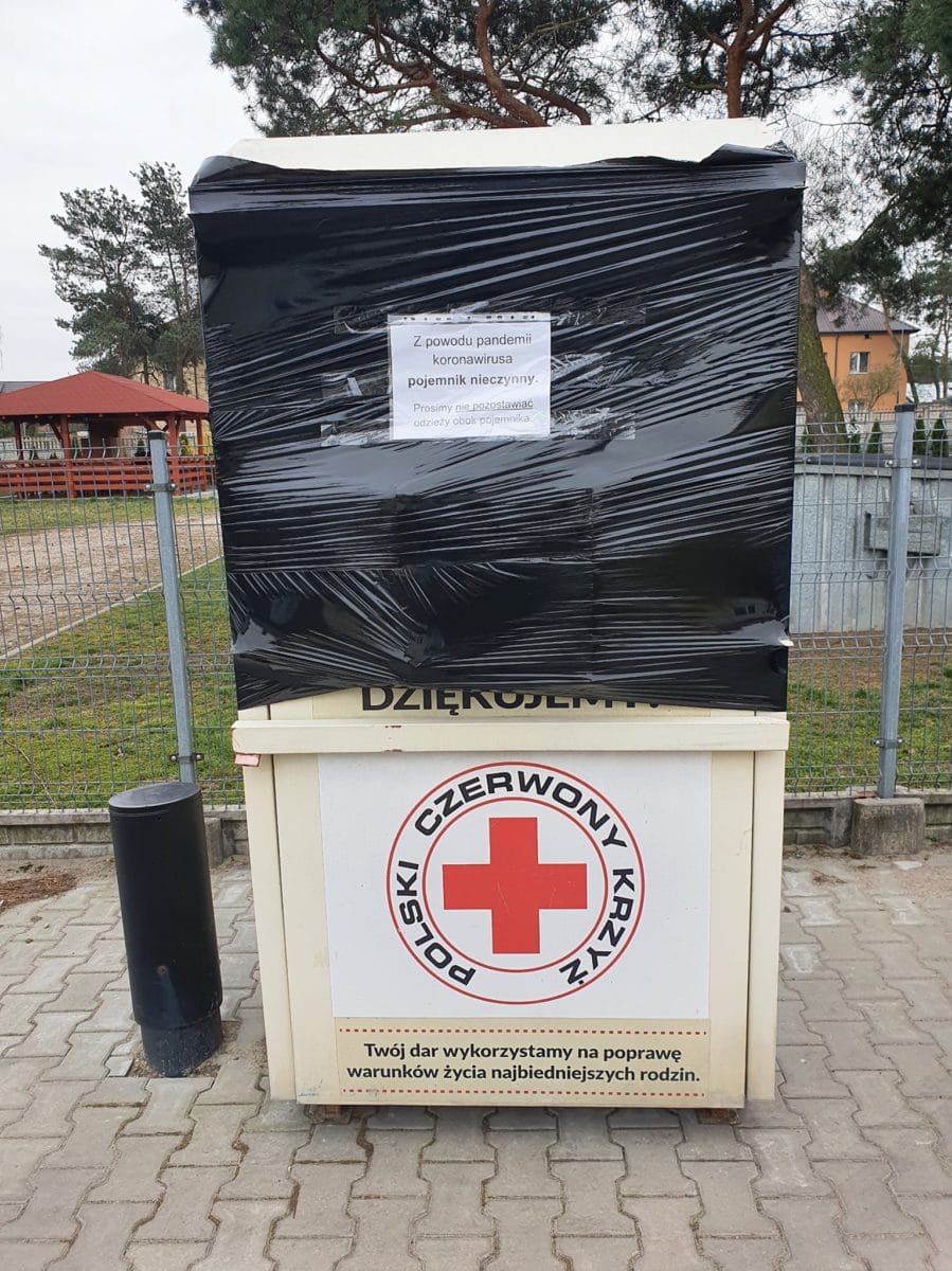 ZBIÓRKA TEKSTYLIÓW DO KONTENERÓW PCK WSTRZYMANA, ODWOŁANE AKCJE KRWIODAWSTWA 2 91908499 830590544094587 8666356890717913088 O