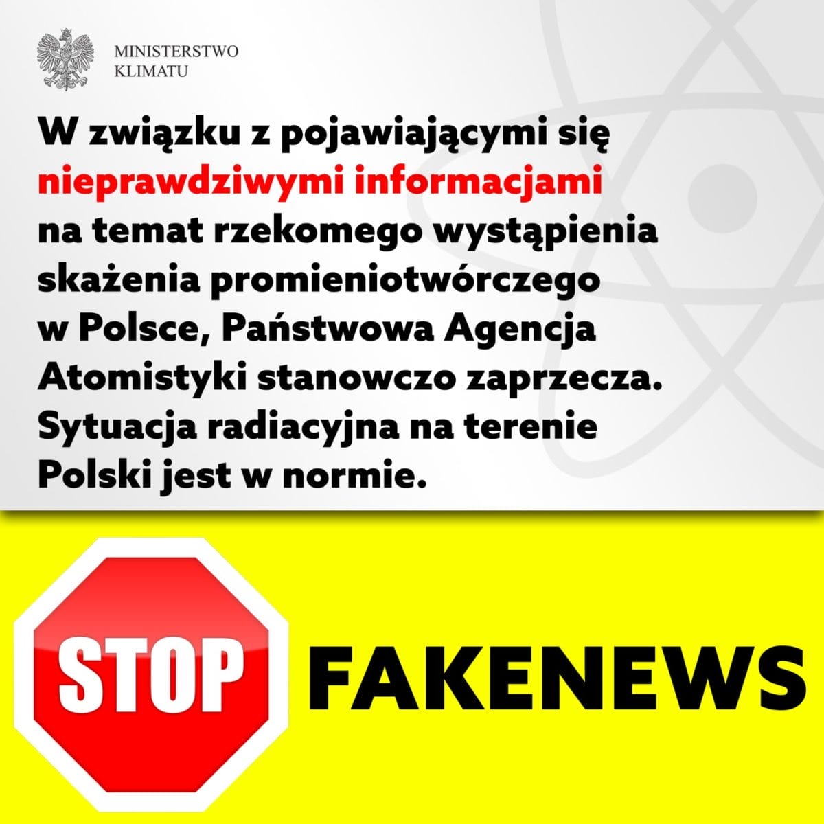 CHMURA RADIOAKTYWNA PRZESZŁA NAD POLSKĄ? - UWAGA - TO TYLKO FAKE NEWS! 2 94097003 10157664797092732 8265857473903067136 O