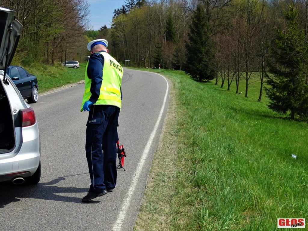 ZDERZENIE QUADA Z AUDI W POBLIŻU WYGODY (GMINA OSTRÓDA). JEDNA OSOBA W SZPITALU 3 Dsc09115