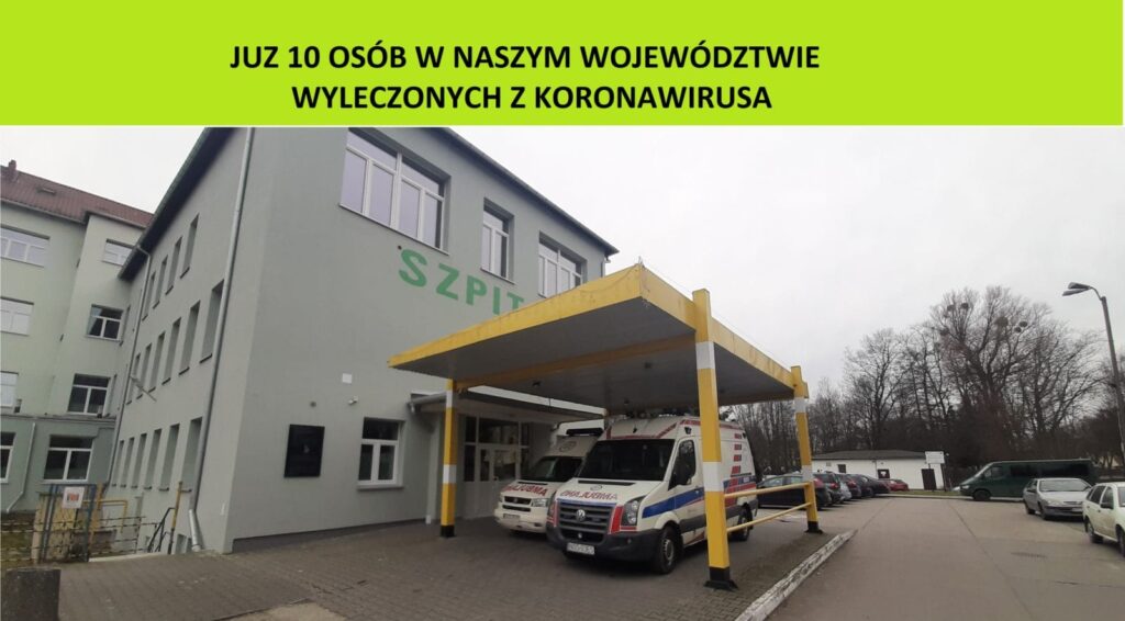 JUŻ 10 OSÓB NA WARMII I MAZURACH ZAKAŻONYCH KORONAWIRUSEM WYZDROWIAŁO! 13 wyleczenie 2