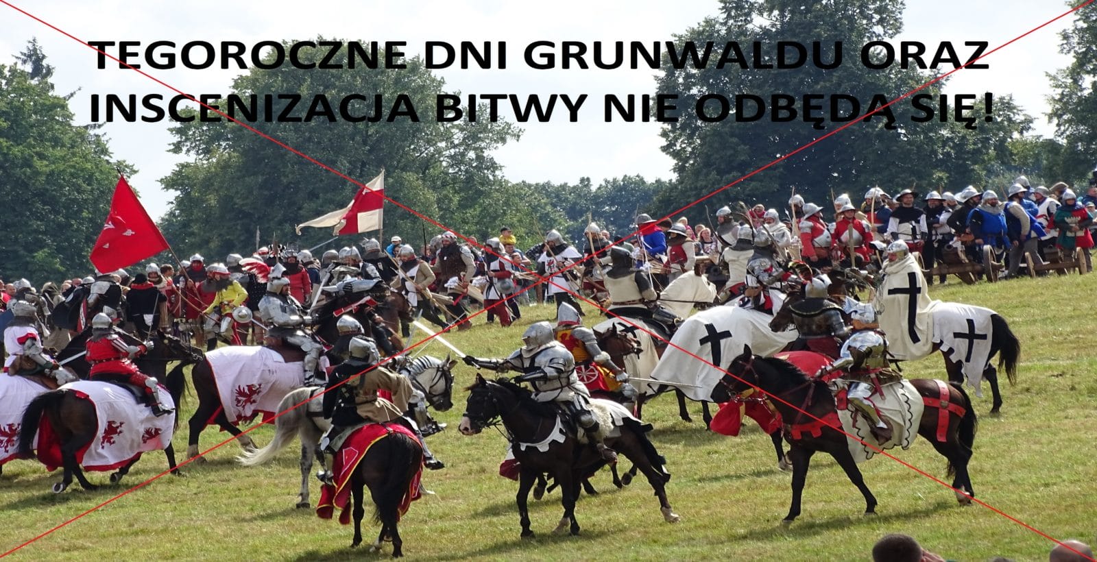 TEGOROCZNA INSCENIZACJA BITWY POD GRUNWALDEM OFICJALNIE ODWOŁANA! 1 Dsc00288